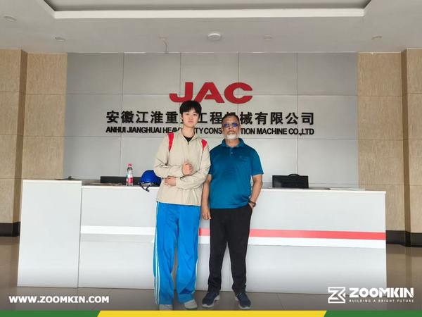 Bangladesh Customer Visited JAC Factory