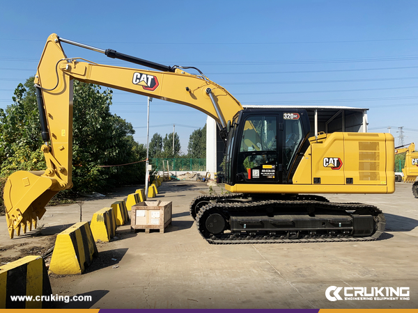 HAITUI HD22 Bulldozer & 5 SHACMAN Dump Truck & 1 CAT 320GC Excavator