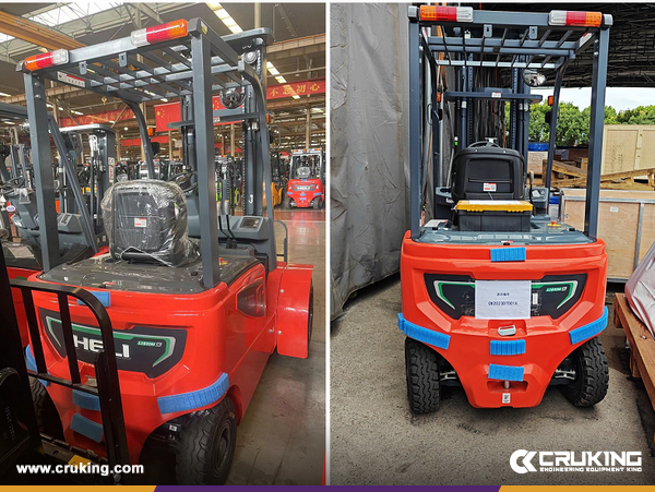 Algeria - 1 Unit HELI CPD25 Forklifts&HELI CDD20J Pallet Truck&HELI CBD20J Pallet Truck&ZOOMLION ZS1212HDS Scissor Lifts