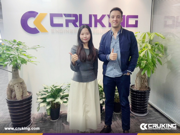 Morocco Customer Visted CRUKING Office