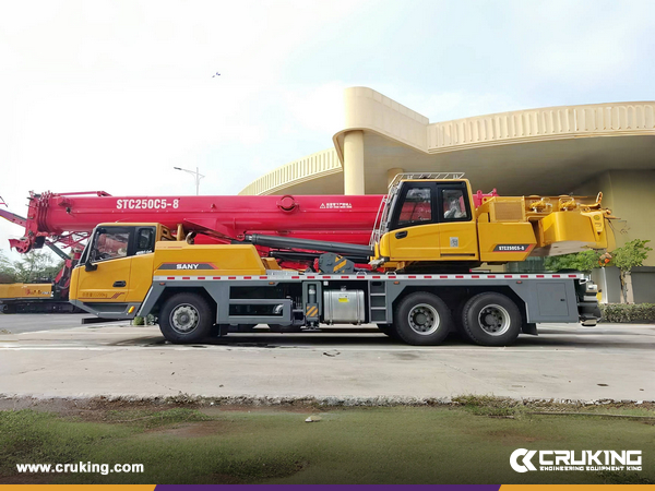 Algeria - 1 Unit SANY STC250C5-8 Truck Crane